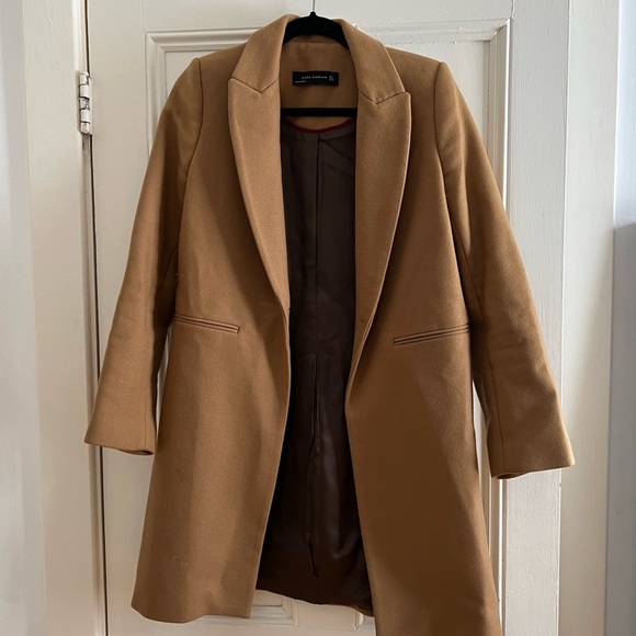 Zara Camel Jacket - Picture 3 of 6